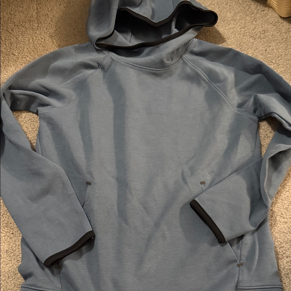 Old Navy Dynamic Fleece Blue Hoodie Sweater Boys Size 8